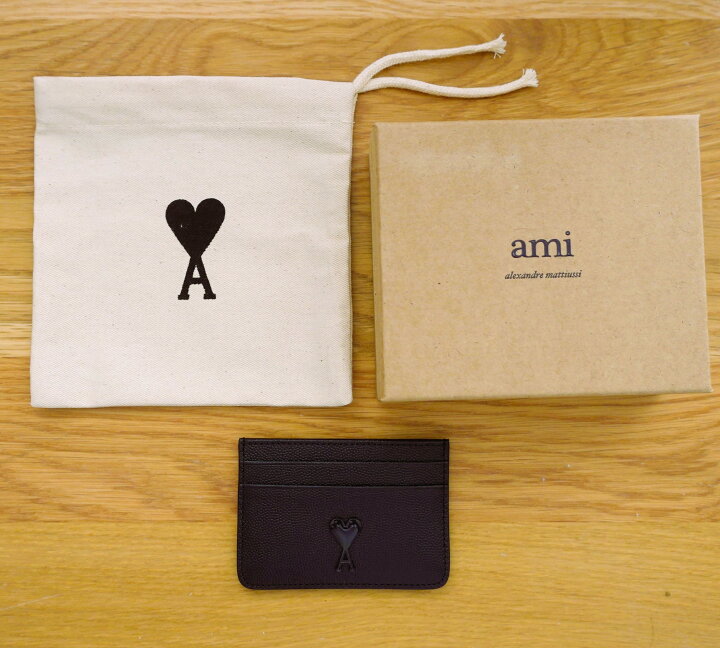 楽天市場】Ami Paris アミパリス AMI DE COEUR レザー カードケース 