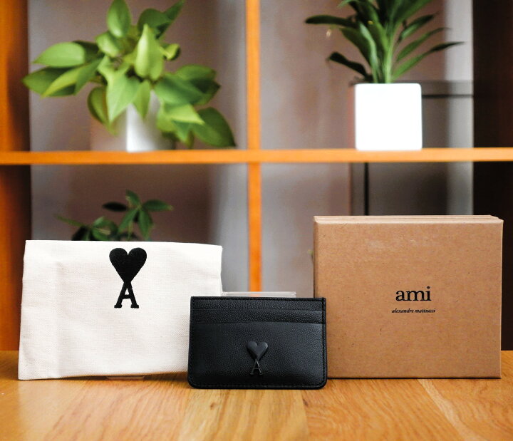 楽天市場】Ami Paris アミパリス AMI DE COEUR レザー カードケース 