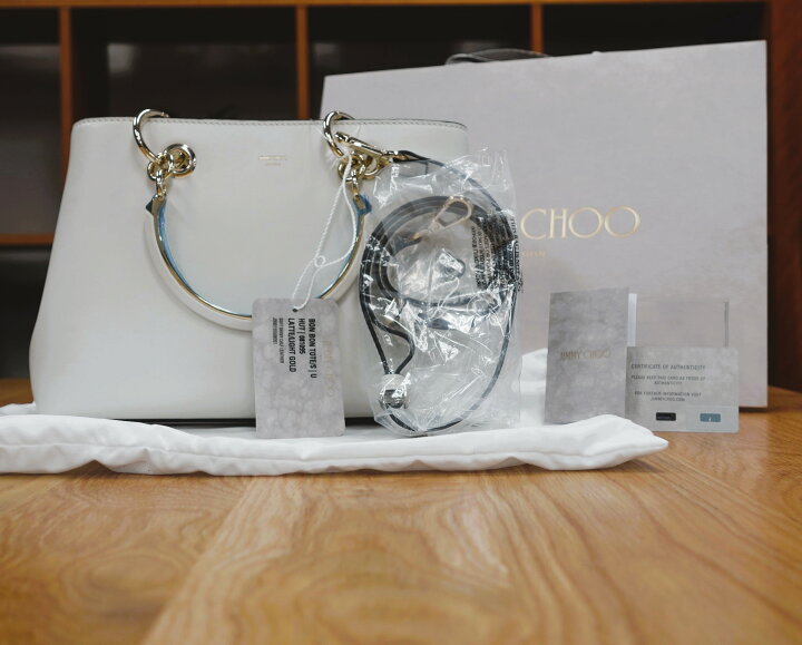 楽天市場】Jimmy Choo ジミーチュウ Bon Bon Tote/S ソフトシャイニー 
