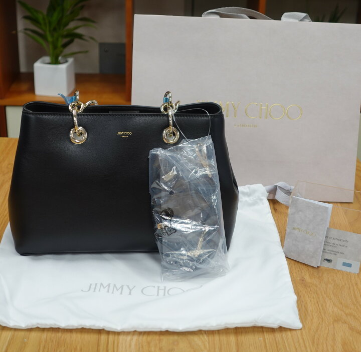 楽天市場】Jimmy Choo ジミーチュウ Bon Bon Tote/S ソフトシャイニー 