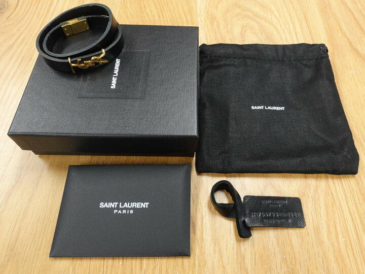 楽天市場】SAINT LAURENT サンローラン オピウム ダブルラップ 