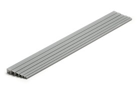 プラ＝材料【グレー】正方形パイプ