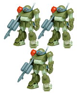 【3個セット】1/35 スコープドッグ [レッドショルダー]　BK-192