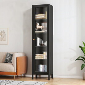 キッチン 食器棚 キッチン収納 キッチンキャビネット レンジ台 ガラスキャビネット 組み立て式 おしゃれ スチール製 便利 台所 大容量 安定 防塵 防湿 防虫