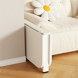 超薄型折りたたみコーヒーテーブル 省スペース長方形テーブル ローテーブル 折りたたみ ショートテーブル 家庭用小型シンプルティーテーブル