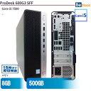 中古デスクトップHP ProDesk 600G3 SFF Y3F34AV 【中古】 HP ProDesk 600G3 SFF 中古デスクトップCore i5 Win10 Pro 6…