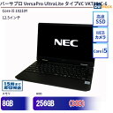 中古ノートパソコンNEC VersaPro UltraLite タイプVC VKT10/C-6 PC-VKT10CGG63N6 【中古】 NEC VersaPro UltraLite タイプVC VKT10/C-6 中古ノートパソコンCore i5 Win11 Pro 64bit