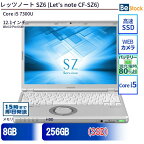 中古ノートパソコンPanasonic Let's note SZ6 CF-SZ6 CF-SZ6RDYVS 【中古】 Panasonic Let's note SZ6 中古ノートパソコンCore i5 Win10 Pro 64bit