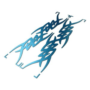 �g���C�o���X�e�b�J�[ C �������u���[���^���b�N �Е�6.2cm×28cm �o�C�N �� �h���X�A�b�v