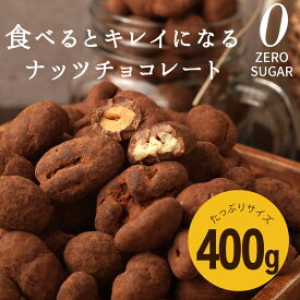 シュガーレスチョコになった チョコナッツMIX 400g ※11月中旬頃の発送　チョコレート ヘルシー スイーツ ダイエット ロカボ アーモンド ピーカンナッツ くるみ カシューナッツ ピーナッツ チョコボール ビードットラボ ビーラボ 蒲屋忠兵衛商店