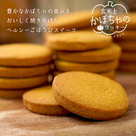 玄米とかぼちゃのクッキー　グルテンフリー　パンプキン　ダイエットクッキー　ヘルシースイーツ　米粉　…