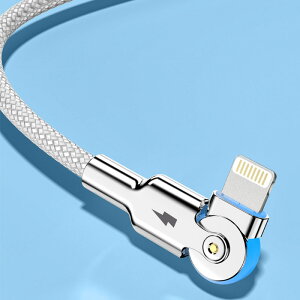 �y�V�݌v2M�ziPhone 6A�}���[�d�P�[�u�� 180°��]/LED ���C�g�j���O�P�[�u�� USB Type-C �P�[�u�� (A to C) �^�u���b�g�p �����ϋv �f���ɂ��� �f�[�^�]�� �}���[�d�P�[�u�� iPhone 14/13/12/11/XS/XR/X/8/7/6/5/i