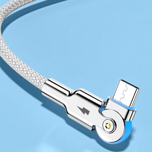 �y�V�݌v2M�ziPhone 6A�}���[�d�P�[�u�� 180°��]/LED ���C�g�j���O�P�[�u�� USB Type-C �P�[�u�� (A to C) �^�u���b�g�p �����ϋv �f���ɂ��� �f�[�^�]�� �}���[�d�P�[�u�� iPhone 14/13/12/11/XS/XR/X/8/7/6/5/i