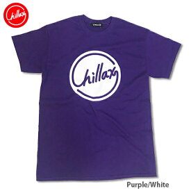 RHC Ron Herman (ロンハーマン): Chillax Circle ロゴ Tシャツ（パープル/ホワイト）