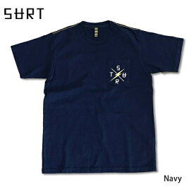 RHC Ron Herman (ロンハーマン): SURT×Lightning Bolt Cross Logo ICON Pocket Tシャツ ネイビー
