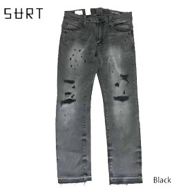 RHC Ron Herman (ロンハーマン)限定販売: SURT x BIG JOHN x RHC Damaged Denim Jeans Black
