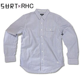 RHC Ron Herman (ロンハーマン): SURT × RHC Stripe Wash シャツ (Blue/Red/White)