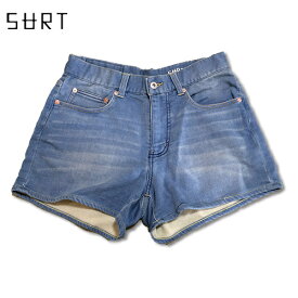 RHC Ron Herman (ロンハーマン):SURT Sweat Denim Women's/Girls Shorts LIGHT INDIGO