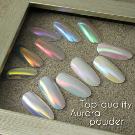 楽天市場 オーロラ パウダー ネイルの通販