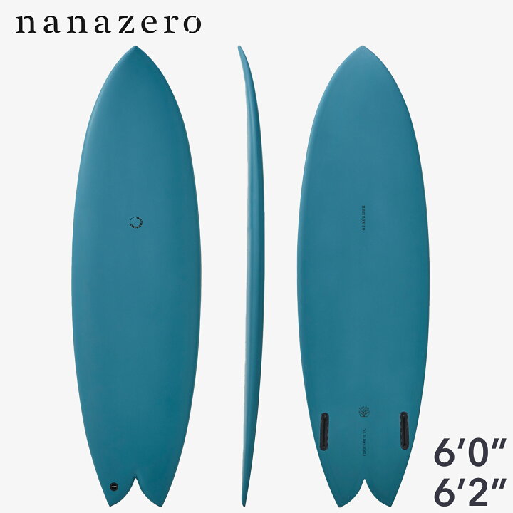 楽天市場】サーフボード nanazero WOOD SKIN HB02 Fish ハイブリッド 
