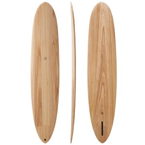 サーフボード ロングボード nanazero WOOD SKIN LOG01（long surfboard ナナゼロ サーフィン）