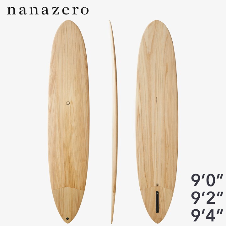 楽天市場】サーフボード ロングボード nanazero WOOD SKIN LOG01（long 