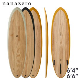 サーフボード ミッドレングス nanazero WOOD SKIN MID01 6'4"-6'6"（short surfboard ナナゼロ サーフィン）