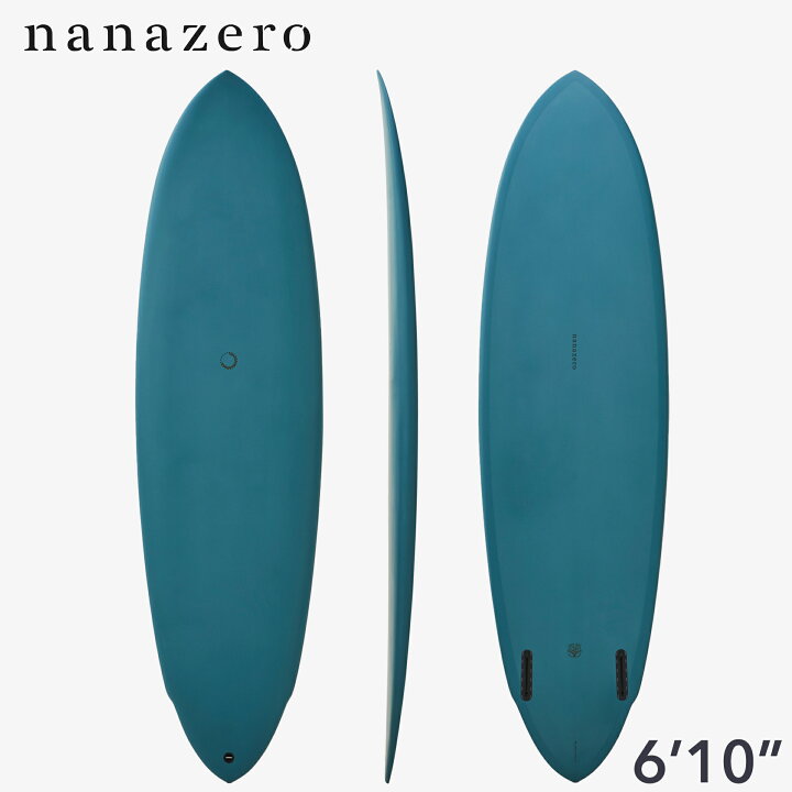 楽天市場】サーフボード ミッドレングス nanazero WOOD SKIN MID03 