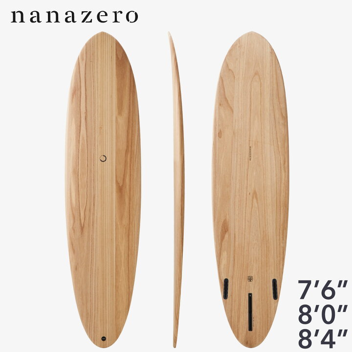 楽天市場】サーフボード ミッドレングス nanazero WOOD SKIN Mini Mal  