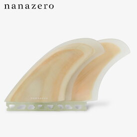 nanazero Fiberglass(ファイバーグラス) ミッドレングス ツインフィン 5.3" シングルタブ (サーフィン サーフボード用)