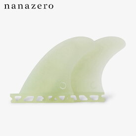 nanazero Fiberglass(ファイバーグラス) サイドフィン 4" シングルタブ (サーフィン サーフボード用)