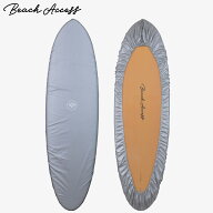 Beach Access ソフトボードカバー サーフボードカバー 5'6" - 6'2" 6'0" - 7'6" 8'0" - 9'4" ロング ミッ…