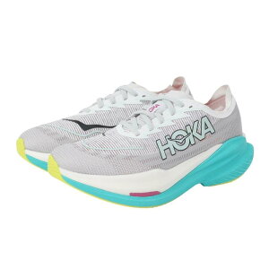 HOKA ONE ONE(�z�J �I�l�I�l) W MACH X 2 FROST / ELECTRIC AQUA 23.0CM