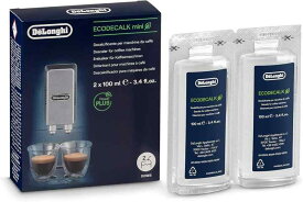 デロンギ コーヒーマシン用除石灰剤 100ml×2本 deLonghi Natural Descaler [並行輸入品]