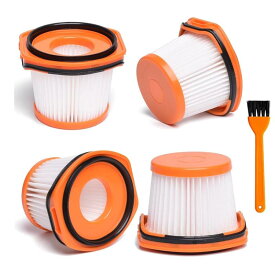 Emdou掃除機フィルターHEPA交換品4個適用Shark シャークEVOPOWER W25/W30/W30P/W35/WV251J/WV270J/WV280J/WV261J 充電式掃除機用フィルタ