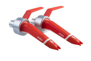 ortofon Concorde MKII Twin Digital �I���g�t�H�� DJ�J�[�g���b�W �w�b�h�V�F����̌^ 2�{�Z�b�g �ېj �t���C�g�P�[�X�t�� DJ�v���C/���X�j���O���p