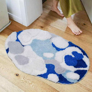 qinhome�o�X�}�b�g �����C�}�b�g �����ё� ���@���}�b�g ����~�� �唻 50*80cm�ې􂢉\ �z�� ���� ������ 3D���� ���� ���ʏ� ���փ}�b�g �L�b�`�� �_�炩��