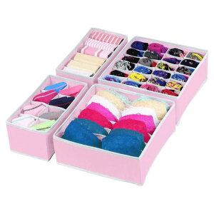 RYUBOF �������[�{�b�N�X �������[�P�[�X �܂��� �ߗ� �����o�� �d�؂� �u���W���[���[ 4�_�Z�b�g �C�����[ �^����h�~ �ȃX�y�[�X ���� �ʋC �h�o �h�� ���L �N���[�[�b�g ��������