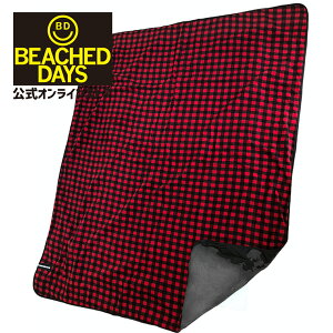 `FbJ[uPbg r[`hfCY  BEACHED DAYS Checker Blanket O uPbg AEghA Lv G 唻 t[Xf h Ԓ V[g obt@[`FbN ObY