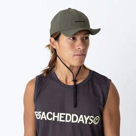 BDクラシックサーフキャップ ビーチドデイズ 公式 BEACHED DAYS 帽子 速乾性 ナイロンキャップ メンズ 男性 レディース 女性 ユニセックス 男女兼用 水陸両用 サーフィン 海 海水浴 アウトドア キャンプ サーフハット ストラップ あご紐