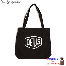 【送料無料】【あす楽】Deus Ex Machina デウス エクス マキナ DEUS デウス DMP77431 CLASSICS TOTE コットン クラシックトート ブラック ユニセックス メンズ レディース カジュアル 通勤 通学トート バッグ キャンバス 送料無料