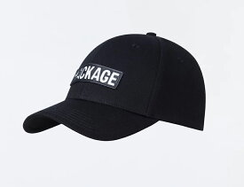 【送料無料】【あす楽】MACKAGE マッカージュ ANDERSON-SB 6パネル ブランドキャップ ロゴキャップ メンズキャップ オシャレキャップメンズ ブランド コットン キャップ BLACK 黒キャップ ロゴ おしゃれ帽子 ブラック ベースボールキャップ メンズ帽子 かっこいい プレゼント