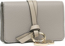 【あす楽】【送料無料】Chloe(クロエ) ALPHABET BUSINESS CARDHOLDER CHC21WP015F57 ビジネスカードホルダー 053 Cashmere Grey