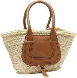 【送料無料】【あす楽】Chloe クロエ CHC22SS728 MARCIE MEDIUM BASKET マルシェ ミディアム バスケ G58パームリーフ 25M TAN ラスト1点 サマーセール ウィメンズ