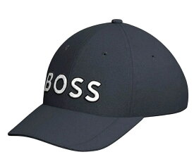 【送料無料】 HUGO BOSS（ヒューゴボス）50519247 Embroidered-logo cap ピケニット6パネルキャップ ロゴエンブロイダリー 1261159 97%ポリエステル 3%ポリウレタン 002 Black White メンズ & ウイメンズ