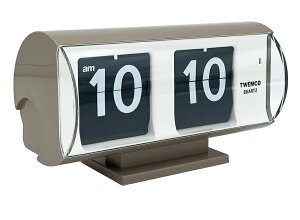 【送料無料】【あす楽】TWEMCO(トゥエンコ)QT-30T Grey 置き時計 パタパタ時計 Wall&Clock