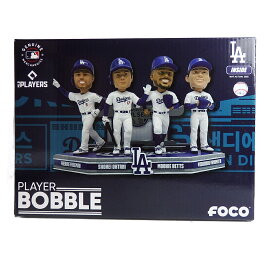 【送料無料】　foco MLB WORLD TOUR LA SEOUL SERIES SD 2024（メジャーリーグベースボール　ソウルシリーズ）PLAYER BOBBLE　FREDDIE FREEMAN　SHOHEI OHTANI YOSINOBU YAMAMOTO MOOKIE BETTS 首振り人形