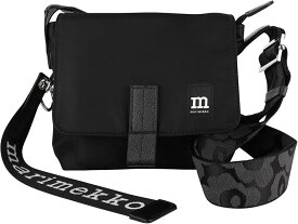 【送料無料】 marimekko（マリメッコ） 92538 Mini Messenger Solid ミニメッセンジャー　ショルダーバッグ 009 Black ブラック