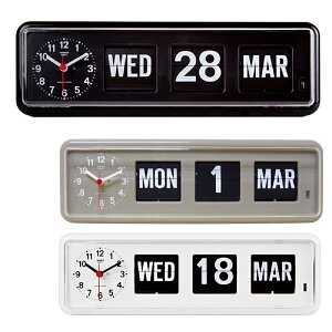 �y���������zTWEMCO( �g�D�G���R�jBQ-38�@AUTOMATIC CALENDAR CLOCK �p�^�p�^���v�@�t���b�v�N���b�N�y�[�p�`���A���J�����_�[�@�u���|�����p���v