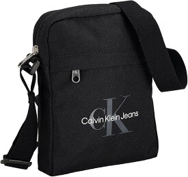Calvin Klein Jeans（カルバンクラインジーンズ）K50K512011　SPORT ESSENTIALS REPORTER18M スポートエッセンシャルズレポーター ポシェット ミニショルダー サコシュ メンズ ウイメンズ ユニセックス BEH　Black ブラック［並行輸入品］